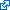 a blue arrow icon